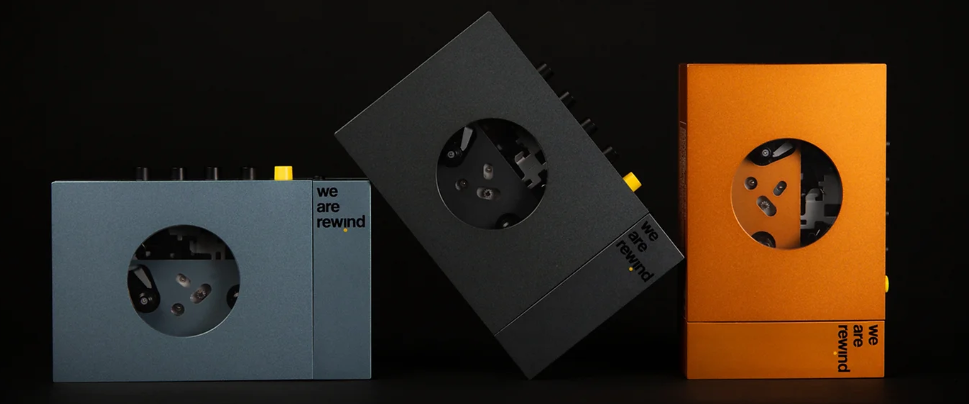 we are rewind: Portable Bluetooth Cassette Player