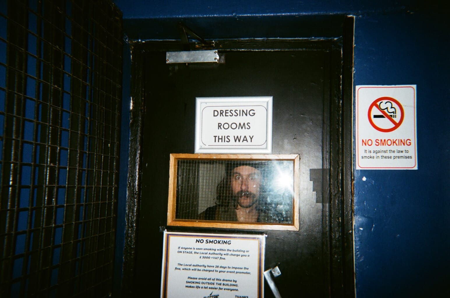 Backstage with IDLES